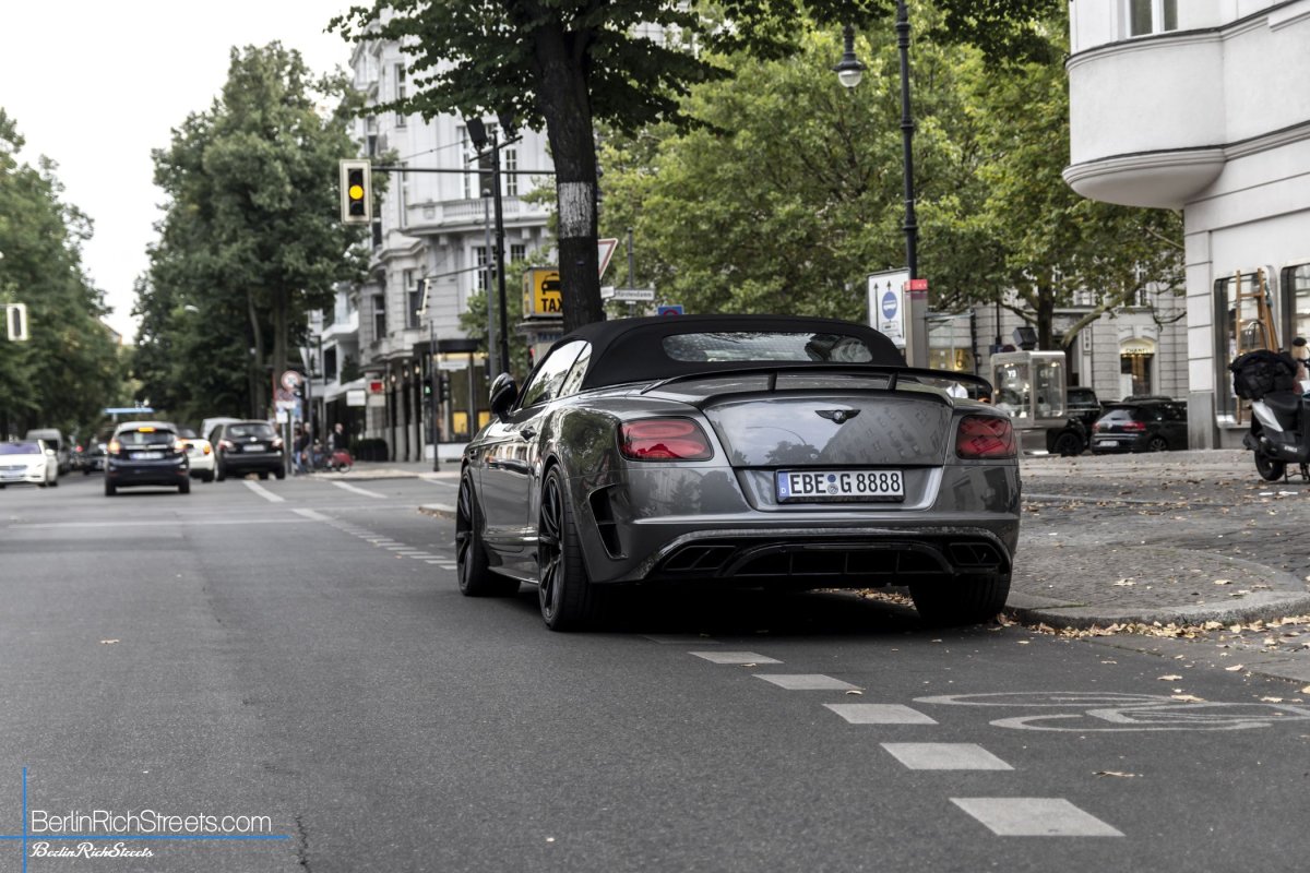 Bentley MANSORY Continental GTC (2016) 'Collage Edition' spotted in Berlin — BerlinRichStreets